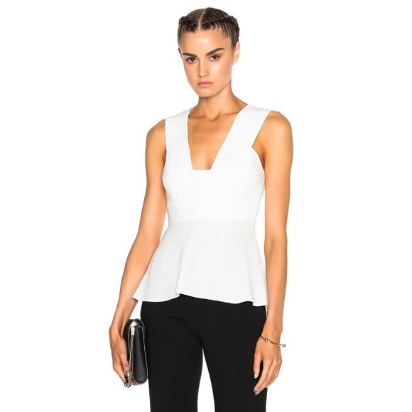 A.L.C. Leigh Top in White ASO Clary Fray - Picture 3 of 14